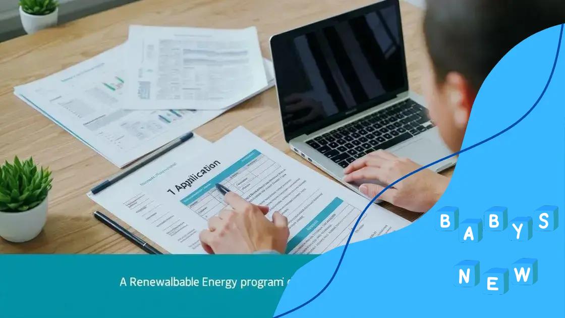How to apply for renewable energy programs