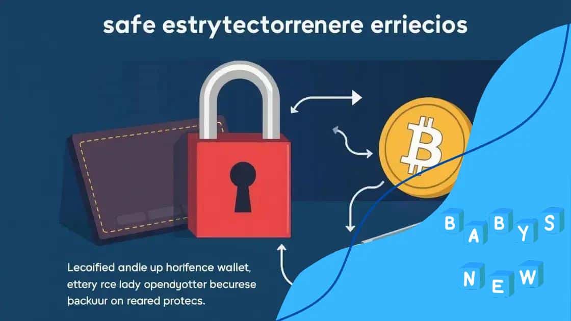 Best practices for secure cryptocurrency storage