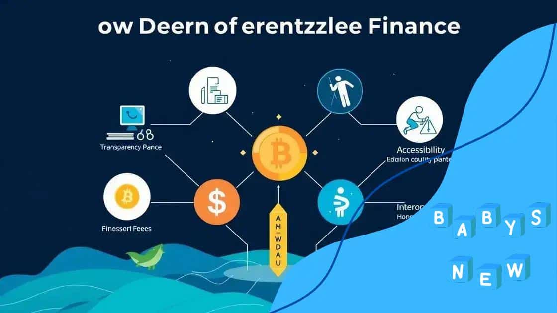 Advantages of using decentralized finance
