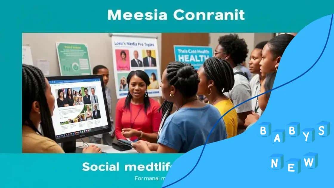 Building community engagement through social media campaigns