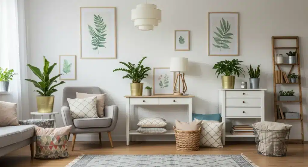 DIY Home Decor: Affordable Living Room Refresh in 3 Days