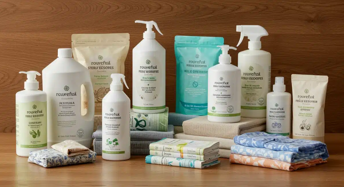 Sustainable fabric care products for delicate summer clothes.
