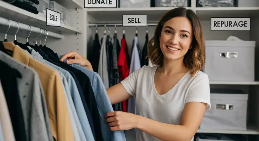 Wardrobe Refresh: Donate, Sell, or Repurpose for 2025 Impact