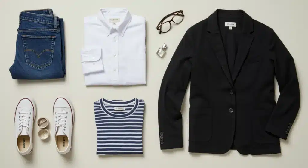 Maximize Your Closet: 15 Outfits from 5 Key Pieces