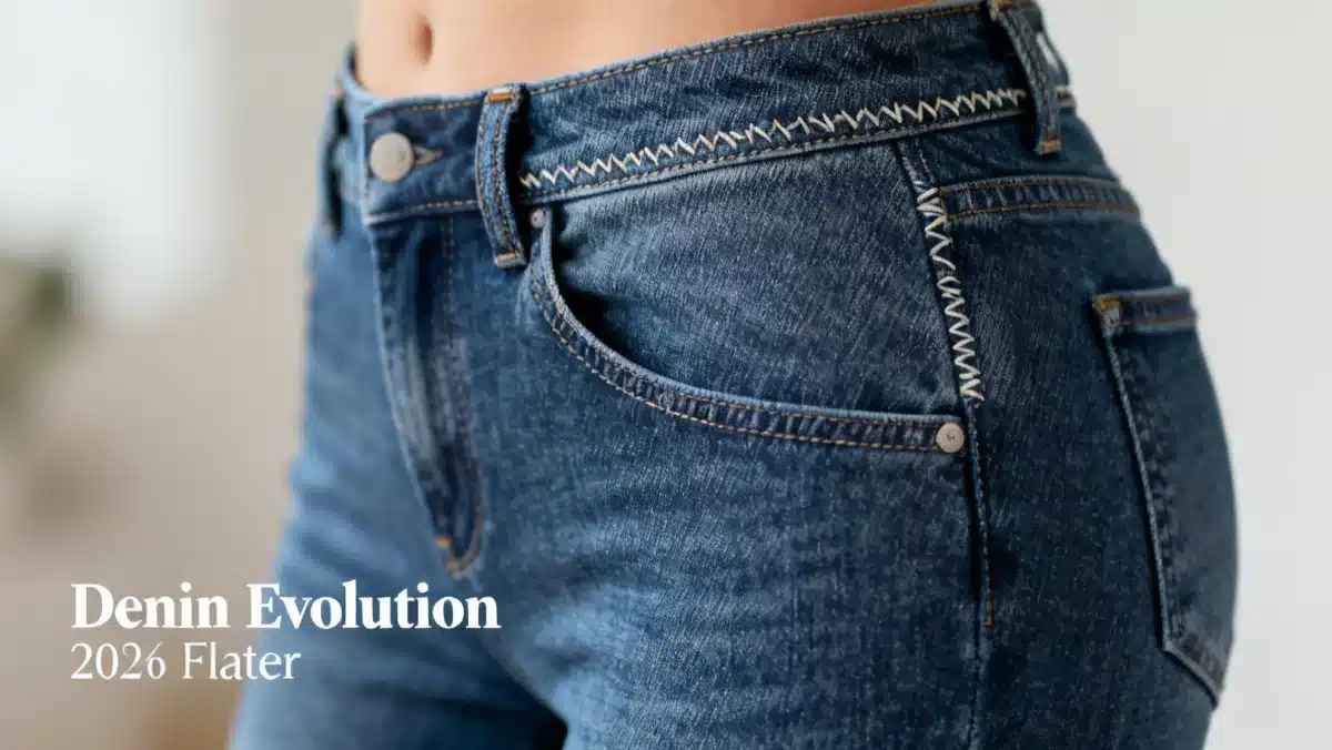 Innovative fabric technology for a 25% flatter fit in Denim Evolution 2026