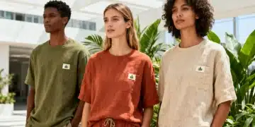 Models showcasing sustainable apparel from ethical fashion brands in the US