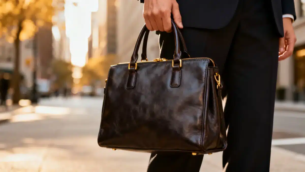 Classic leather handbag as a smart fashion investment for 2026