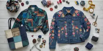 Upcycling Your Closet: 6 Creative Ways to Refresh Old Clothes for 2026 Trends, Saving 100% on New Purchases - creative flat lay with upcycled clothing items