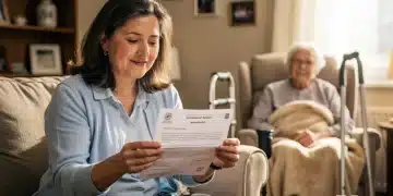 Family caregiver receiving federal grant approval for caregiver support