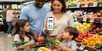 Family using WIC benefits to purchase healthy groceries in 2026